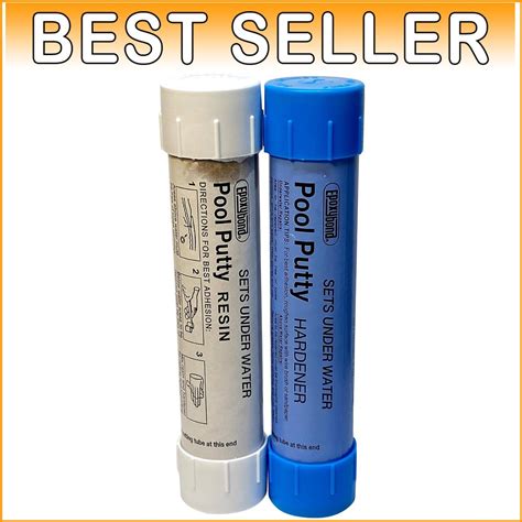 All-Purpose 14oz White Epoxy Putty - Underwater Sealer for Pools, Auto