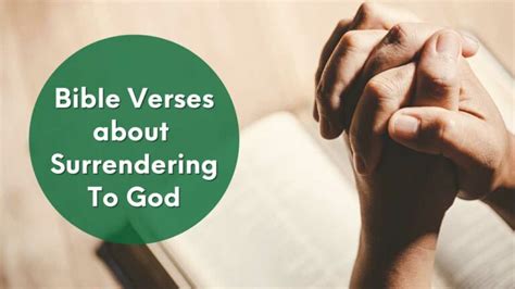 13 Powerful Bible Verses About Surrendering To God