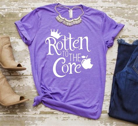 Disneys Rotten to the Core Descendants Shirt Wdw Shirt | Etsy