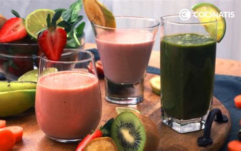 Batidos F Ciles Con Frutas Y Verduras Cocinatis