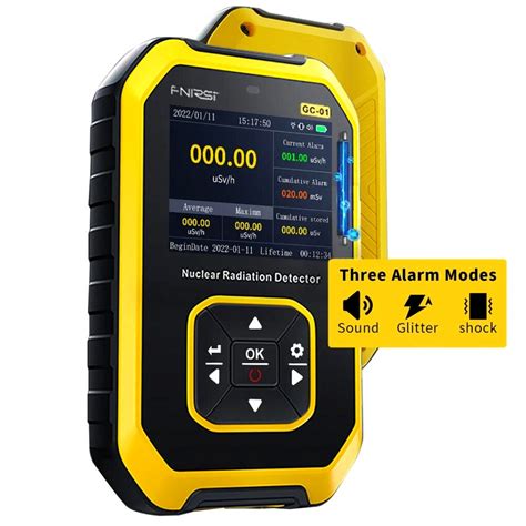 Detector de Radiación Nuclear Dosímetro Rayos X Y BETA Radioactividad