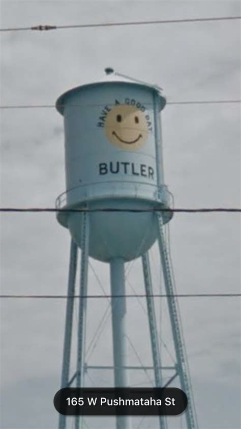 Butler Al Have A Good Day Butler Water Tower Butler Best