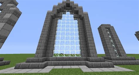 Minecraft Castle Window Design Template