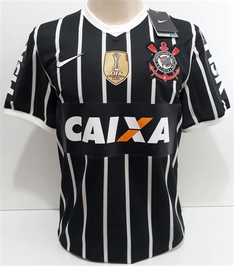 Camisa Corinthians Nike Paulinho Patch Mundial Fifa P R