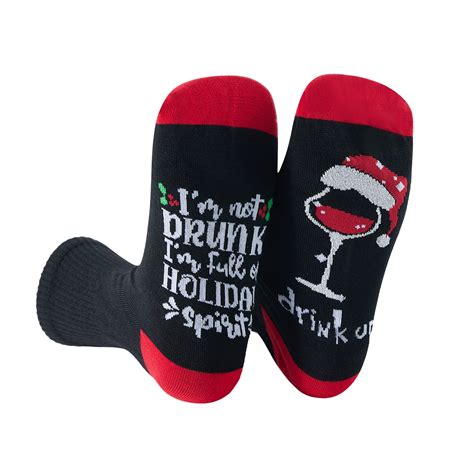 Christmas Funny Socks, Novelty Crazy Socks Holiday Gift for Men Women - Walmart.com