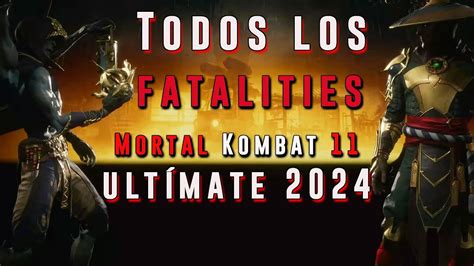 Haciendo Todos Los Fatalities De Mortal Kombat Ult Mate Youtube