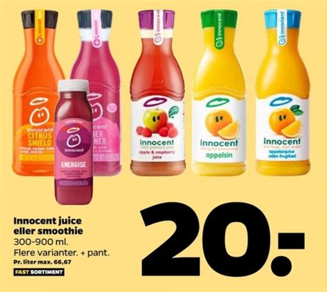 Innocent Citrus Shield Multifrugtjuice Netto April Alle