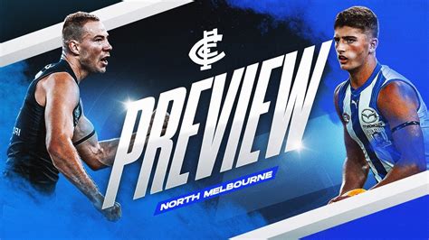 Preview Carlton V North Melbourne Afl Round 4 2023 Youtube