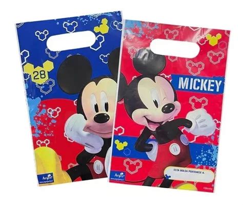 Bolsas Para Dulces Mickey Mouse Unidades Argos Cumplea Os Cuotas