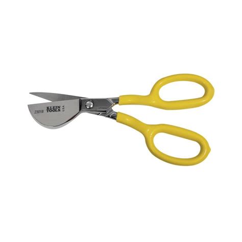 KLEIN TOOLS Heavy-Duty Carpet Shears 8 in. Scissors Cutter Steel Blade ...