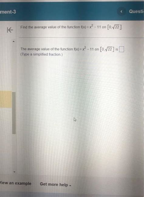 Solved Find The Average Value Of The Function F X X On Chegg