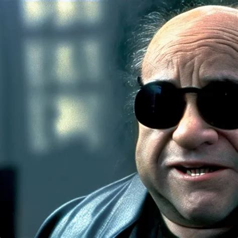 Film Still Of Danny Devito As Morpheus In The Matrix Stable