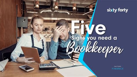 5 Signs You Need A Bookkeeper Youtube