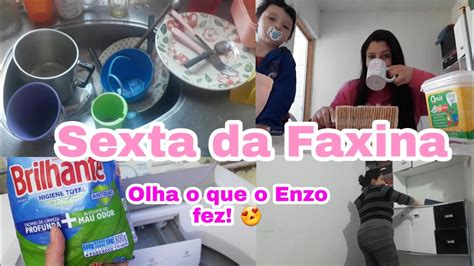 Rotina De Dona De Casa Faxina De Sexta Feira Youtube