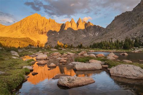 Shadow Lake Wind River Range Wyoming Alan Crowe Photography