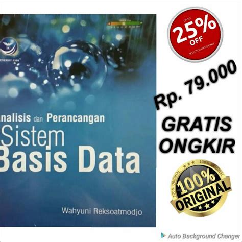 Jual Buku Analisis Dan Perancangan Sistem Basis Data Shopee Indonesia