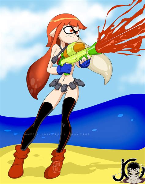 Inkling Girl By Artjimx Hentai Foundry