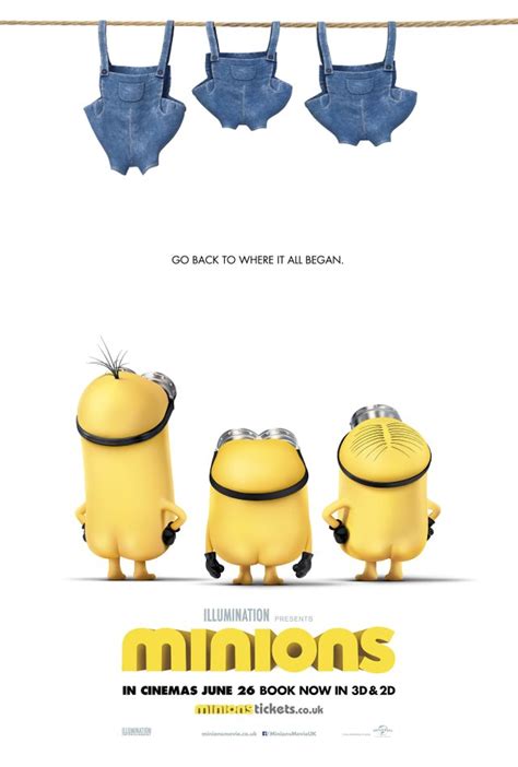 Minions Get Naked For Cheeky New Posters Entertainment Focus