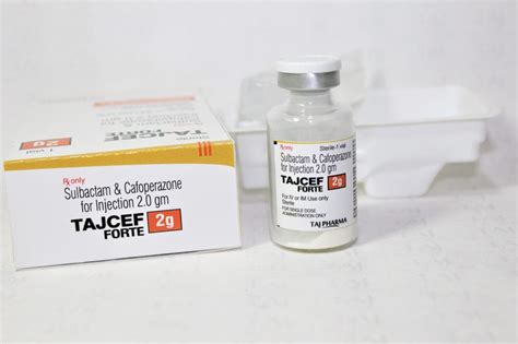 Cefoperazone And Sulbactam For Injection 2gm TAJCEF FORTE