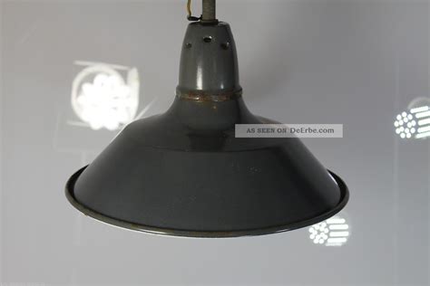 1 Von 7 Art Deco Bauhaus Lampe Loft Fabriklampe Industrielampe