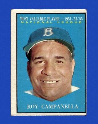 Topps Set Break Roy Campanella Mvp Vg Vgex Crease Gmcards