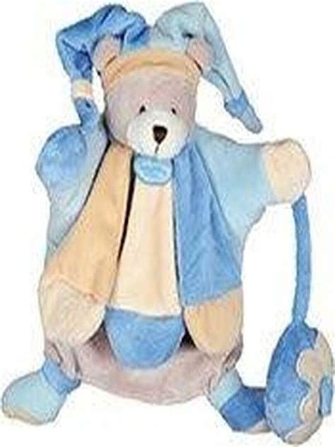 Doudou Doudou Et Compagnie Ours Bleu Dc Les Collector Marionnette