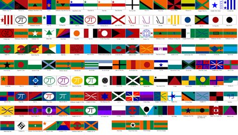 Flags Of The Amintro Federation By Tylero79 On Deviantart