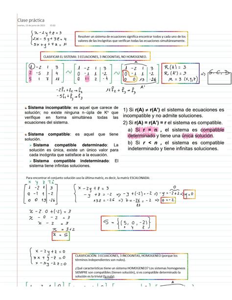 SOLUTION Alg Lsi Sistemas De Ecuaciones Studypool