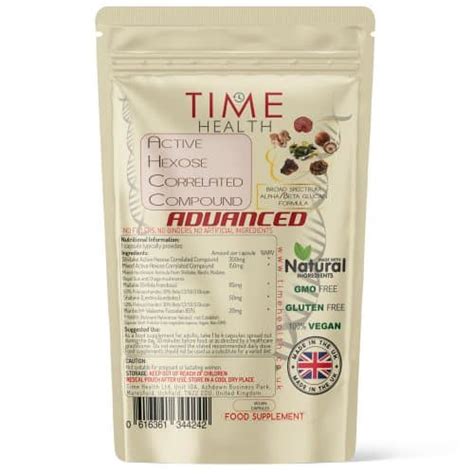 ADVANCED Active Hexose Correlated Compound Fucoidan Formula - Time Health