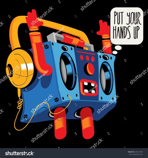 Old School Monster Stock Vector (Royalty Free) 249216595 | Shutterstock