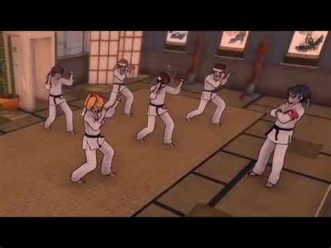 Raibaru Joins The Martial Arts Club Yandere Simulator Youtube