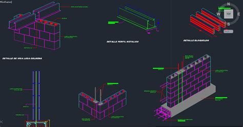 Muro Portante Cad Planos Cad Vip