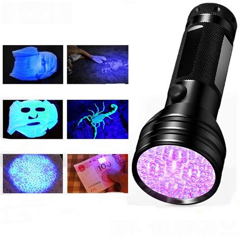 Przeno Na Latarka Uv Ultraviolet Led Torch Light