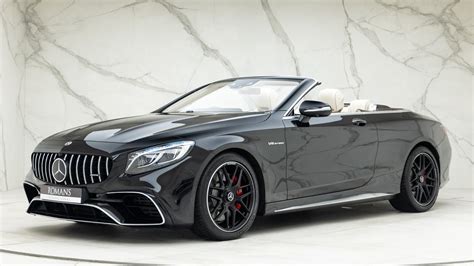 2018 Mercedes Amg S63 Cabriolet Obsidian Black Walkaround And Interior Romans International