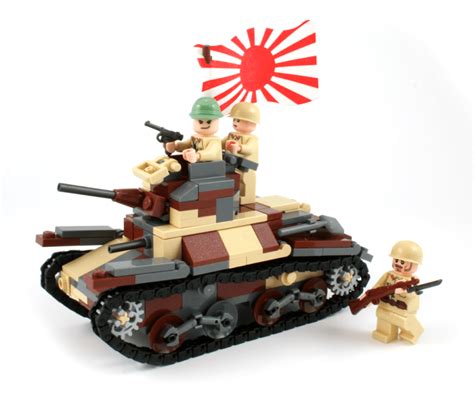 Type 95 Ha Go” Light Tank Now Available Brickmania Blog