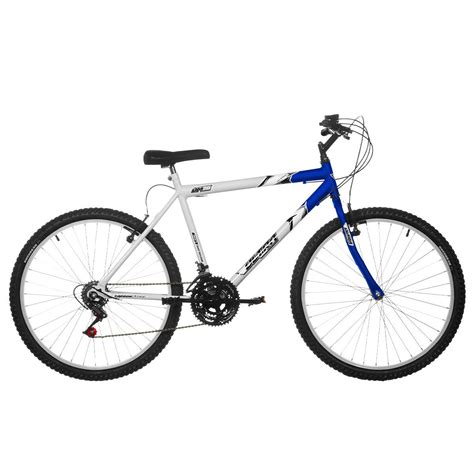 Bicicleta Ultra Bikes Aro 26 Masculina Bicolor Branco Azul