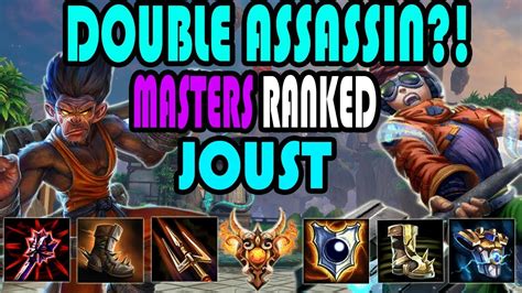 Smite Best Joust Team You Can Find The Order Of Best Assassins In The Above Given Smite