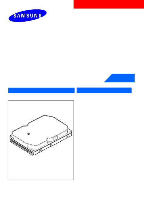 SP0802N datasheet(1/36 Pages) SAMSUNG | HARD DISK DRIVE service manual