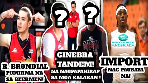 PBA UPDATES MABAGSIK NA GINEBRA TANDEM RODNEY BRONDIAL PARTE NA NG SMB