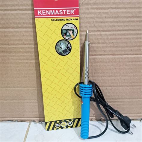 Solder Listrik Kenmaster Watt Soldering Iron W Alat Solder Listrik