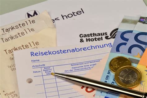 Reisekostenabrechnung Als Mustervorlage