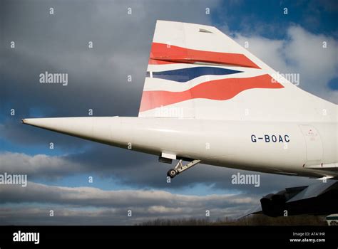 Concorde Flugzeug Britisch Airways Fotos Und Bildmaterial In Hoher