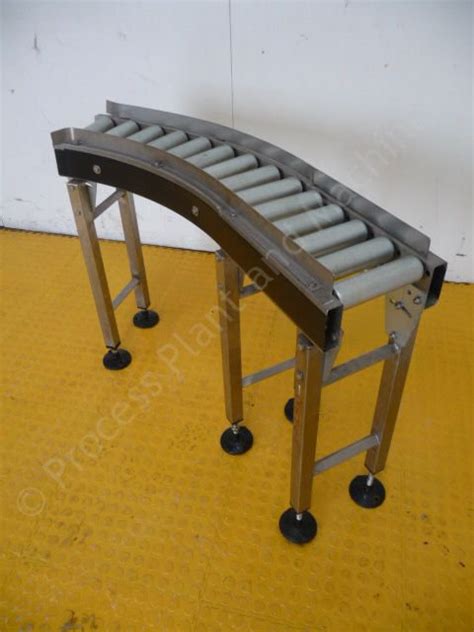 Process Plant Machinery Ltd Stainless Steel Roller Conveyor Bend