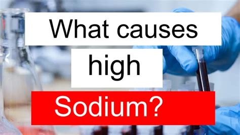 What does high Sodium and Chloride mean in blood test?