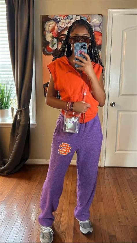 orange and purple outfit inspo 🧡💜 | Dressy casual outfits, Cute ...