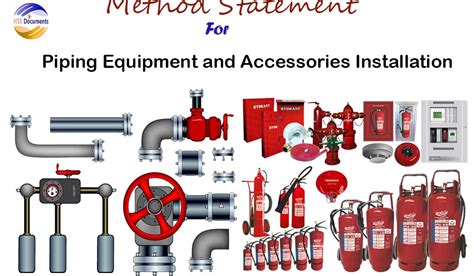 Method Statement For Fire Alarm Piping Equipment And Accessories