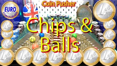 Chips Balls Euro Coin Pusher Episode Youtube