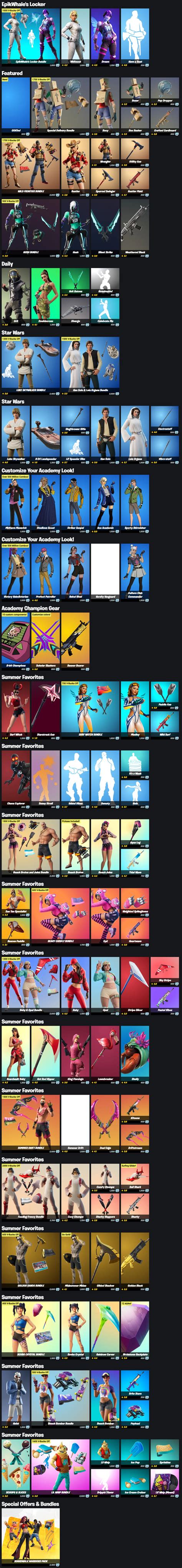 La Boutique Fortnite Du Mardi 18 Juillet 2023