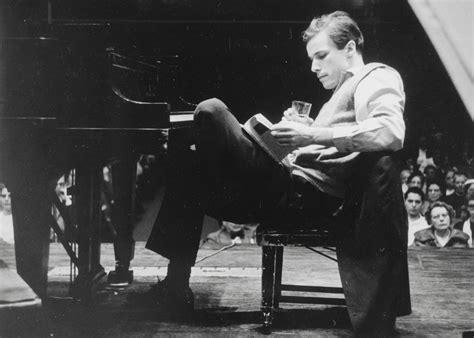 Glenn Gould Before A Concert Early 1960s Music Performance Gould