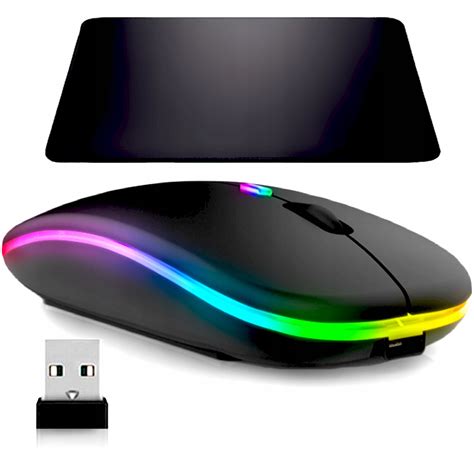 Mysz Bezprzewodowa Myszka Do Laptopa Bluetooth Rgb Sklep Opinie